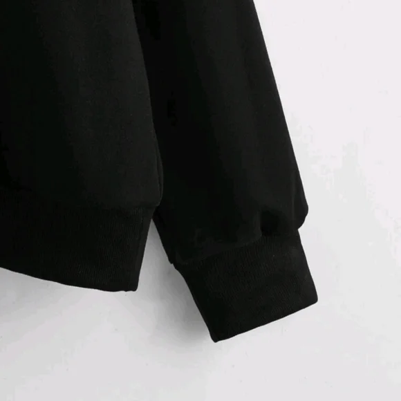 SHEIN Plus Oversized Slight Cropped Crewneck - Picture 2 of 4